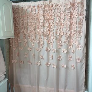 Blush Pink Shower Curtain